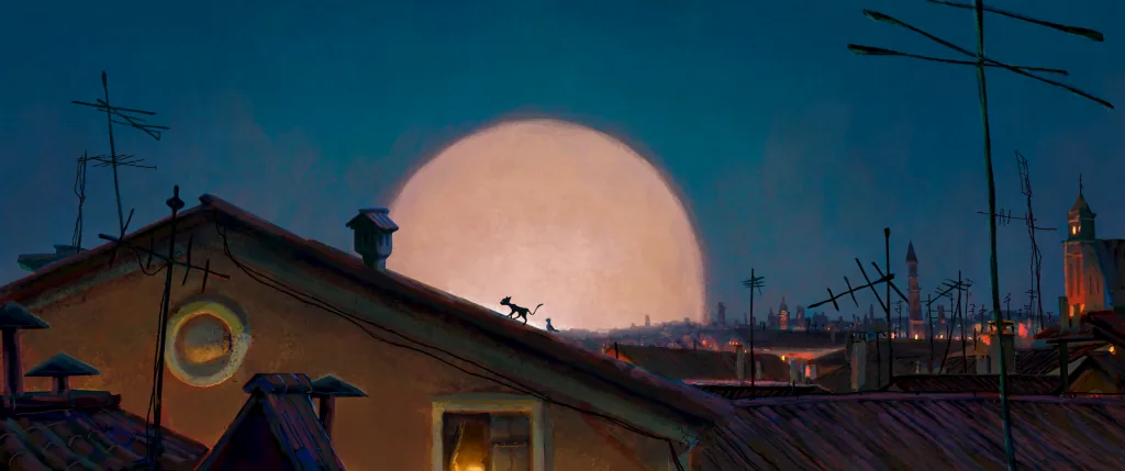 Gatto concept art released by Pixar